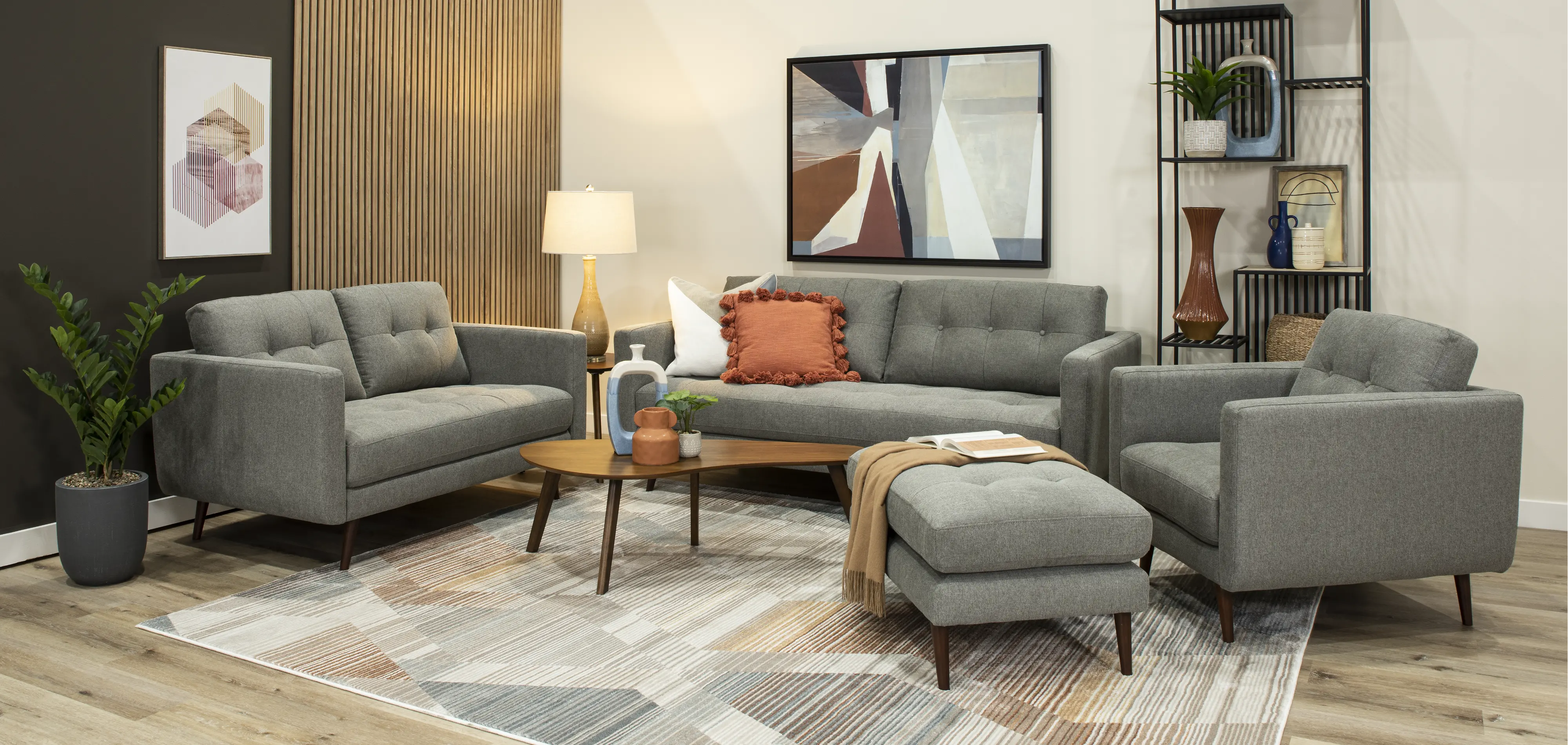 Liverpool Gray Sofa-1