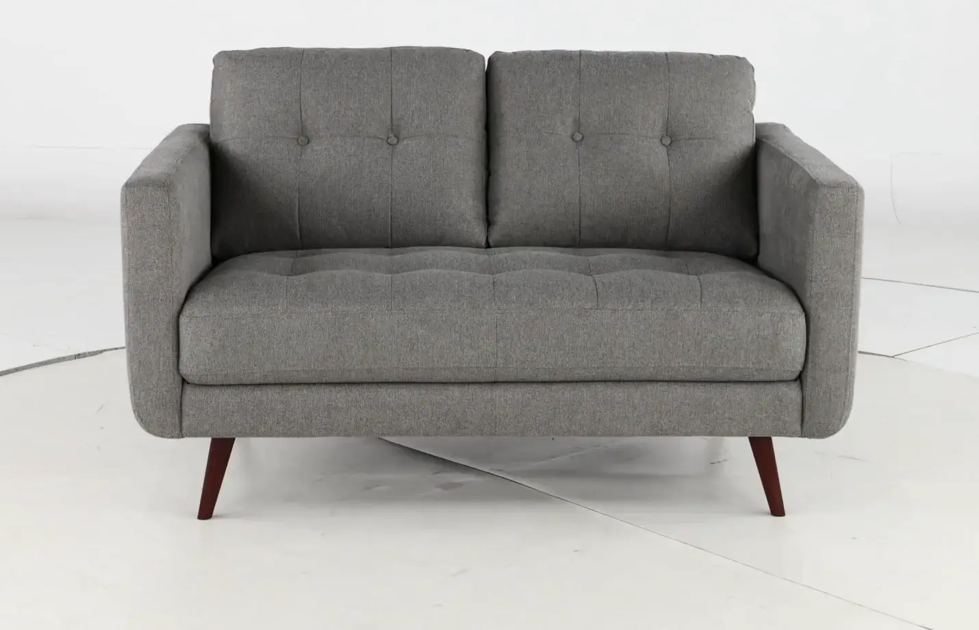 Liverpool Gray Loveseat-8