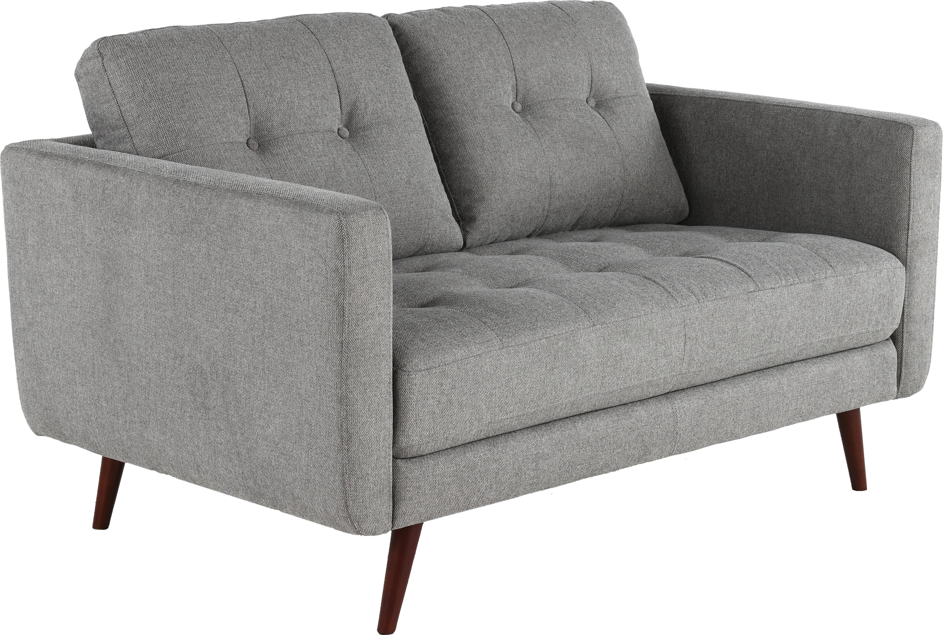 Liverpool Gray Loveseat-4