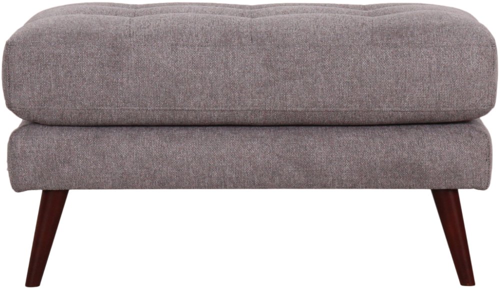 Liverpool Gray Ottoman