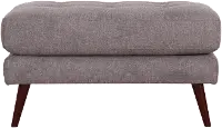 Liverpool Gray Ottoman