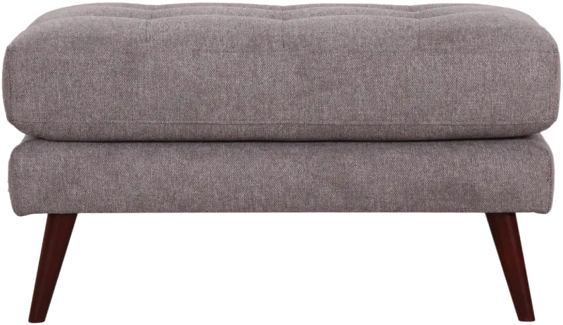 Liverpool Gray Ottoman