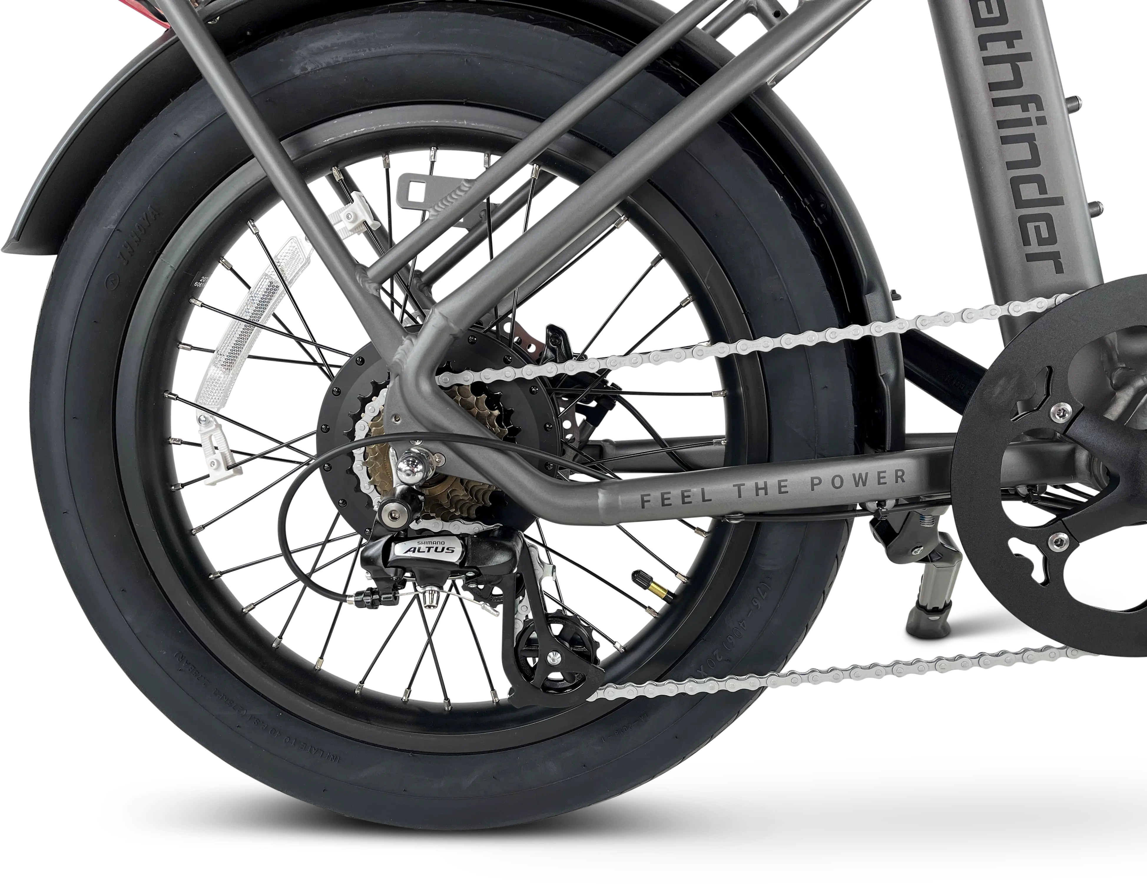 FAT_TIRE/PATH500_GRY Magnum Pathfinder 48-Volt, 500W Electric Bike - Slate Gray-9