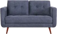 Liverpool Denim Blue Loveseat