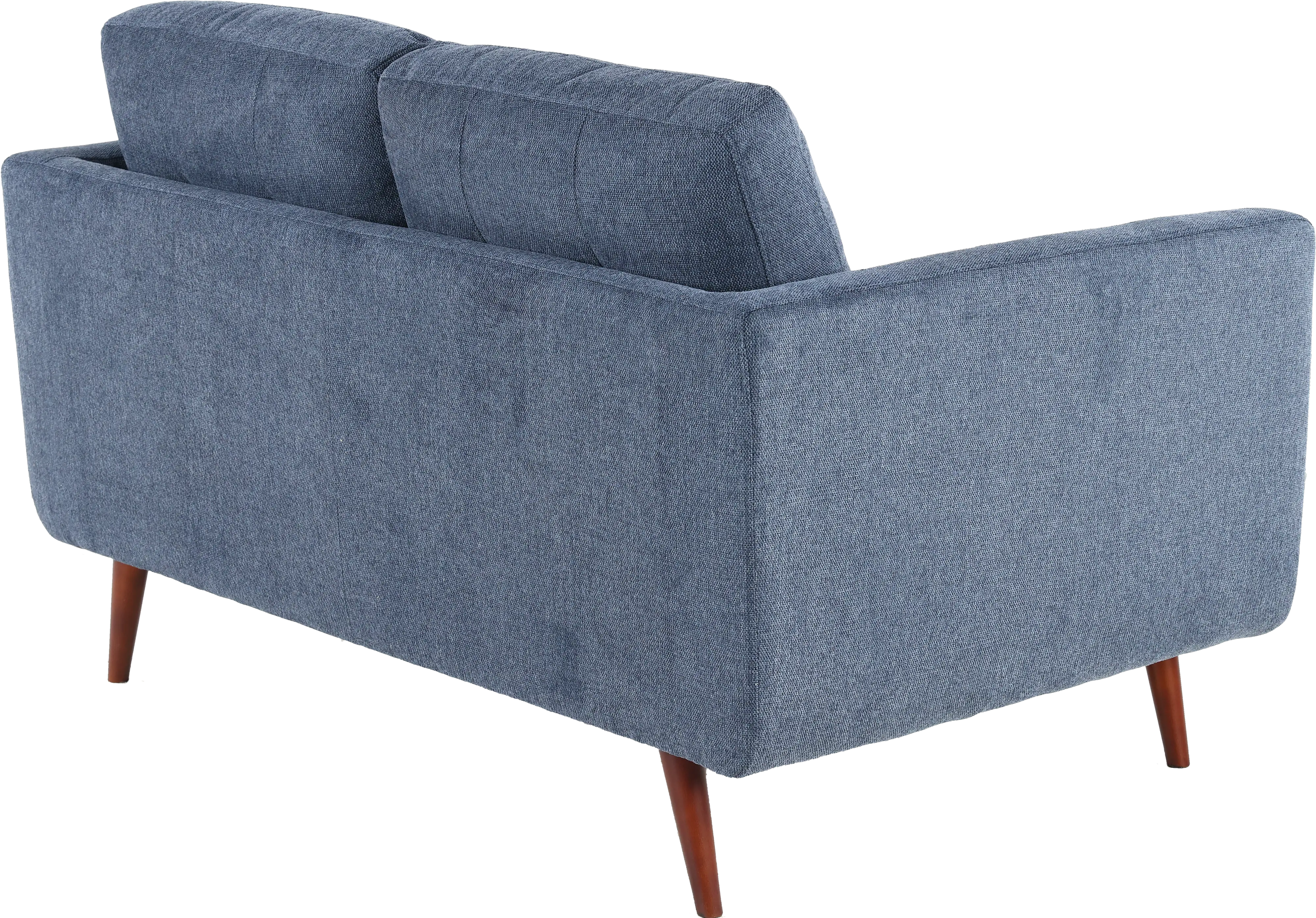 Liverpool Denim Blue Loveseat-5