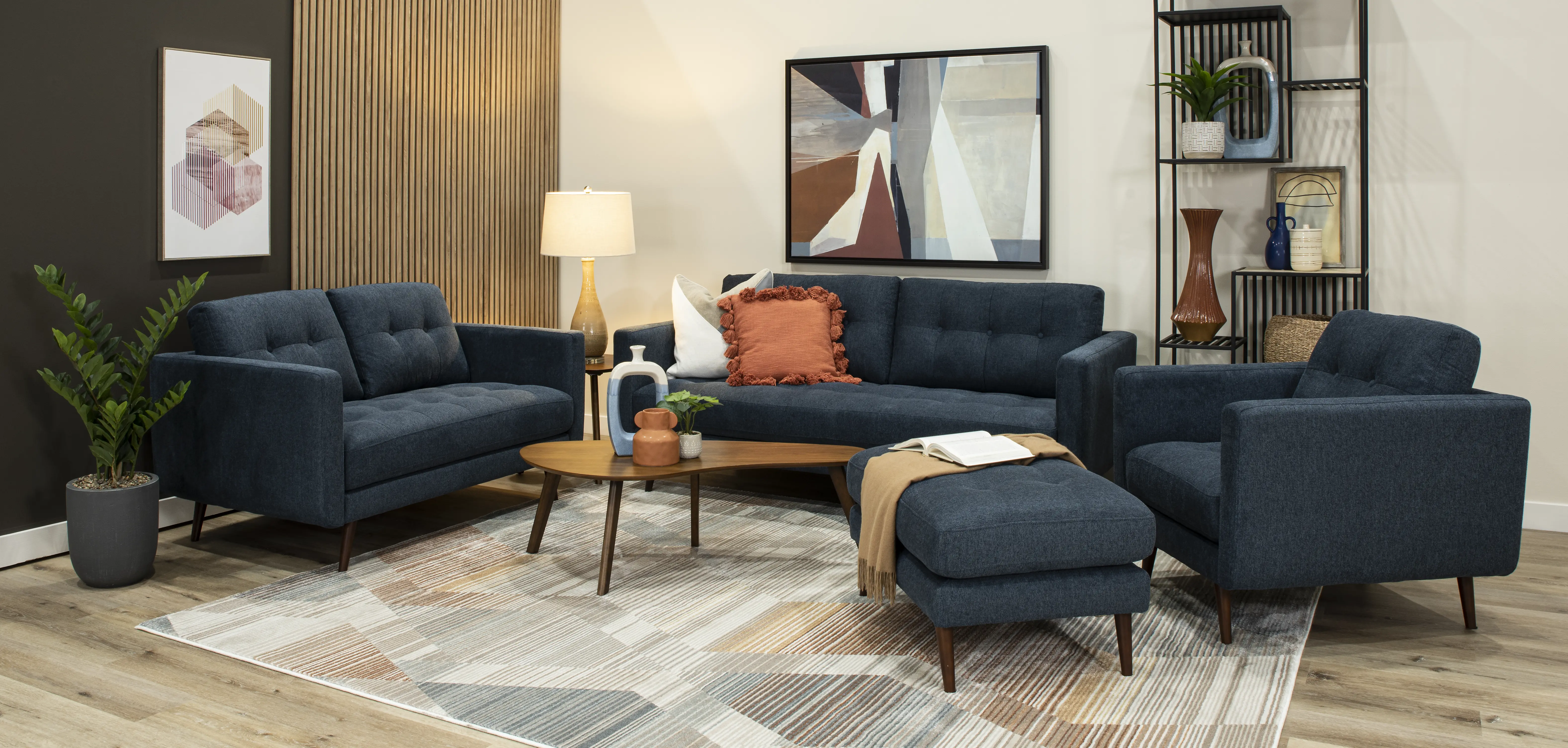Liverpool Denim Blue Chair-2