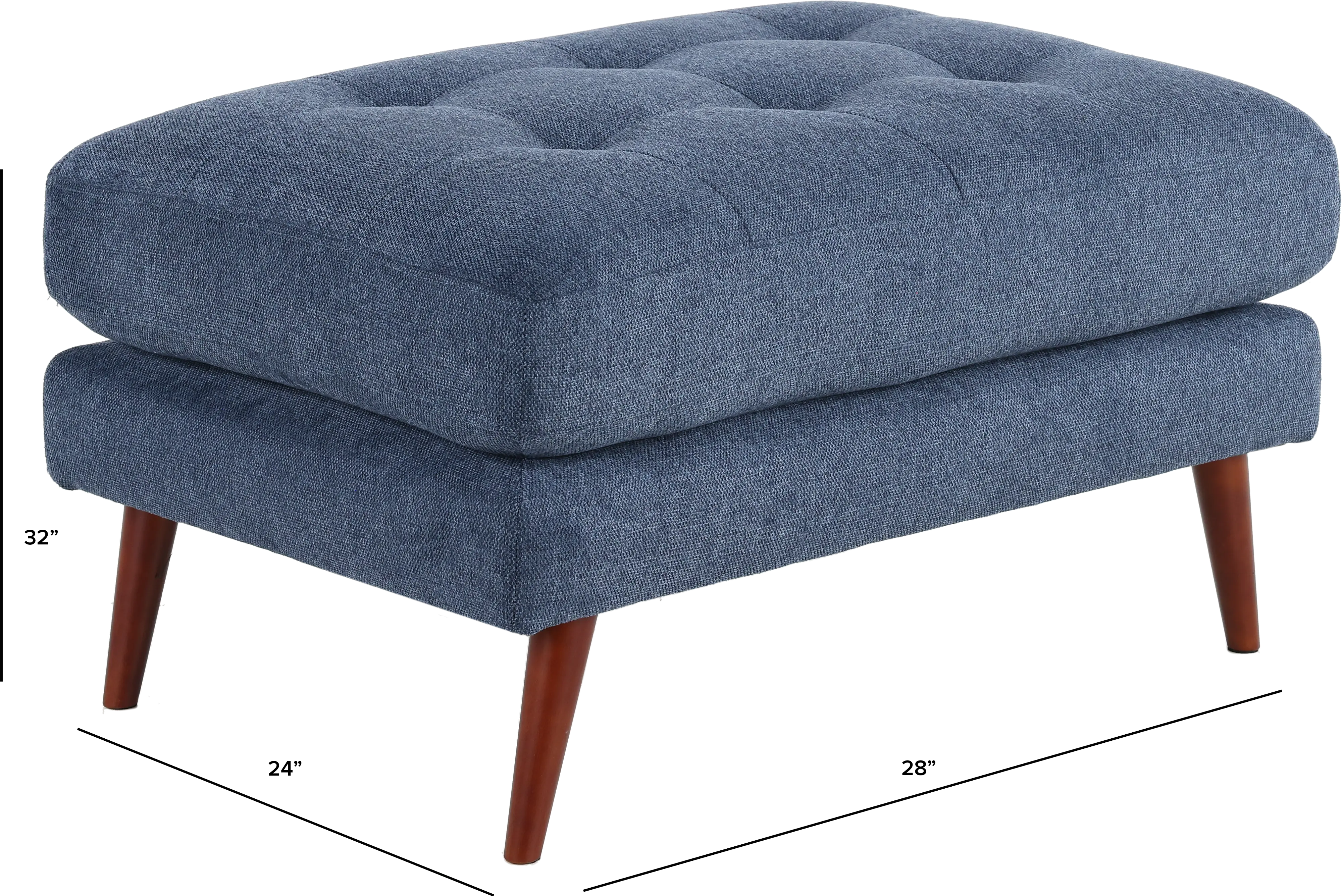 Liverpool Denim Blue Ottoman-2