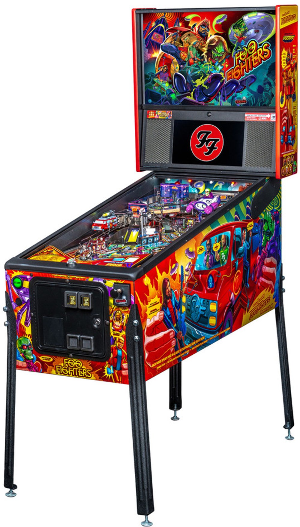 Stern Pinball Foo Fighters Premium Pinball Machine