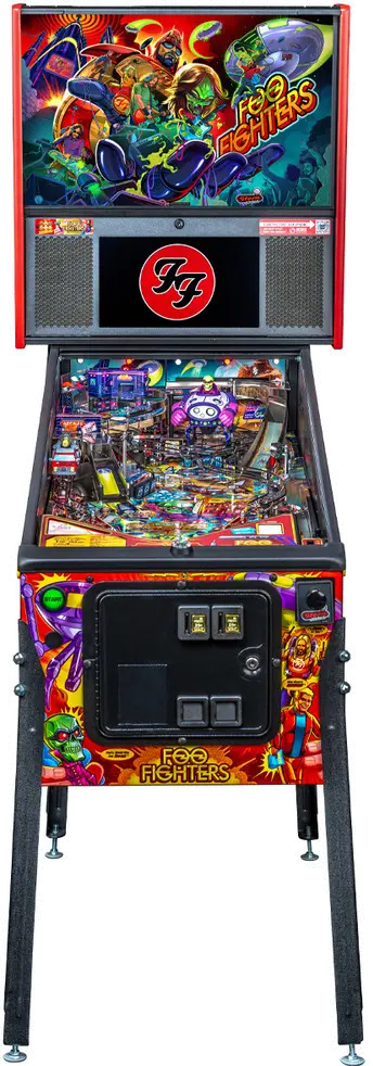 500-55U7-11 Stern Pinball Foo Fighters Premium Pinball Machine-2