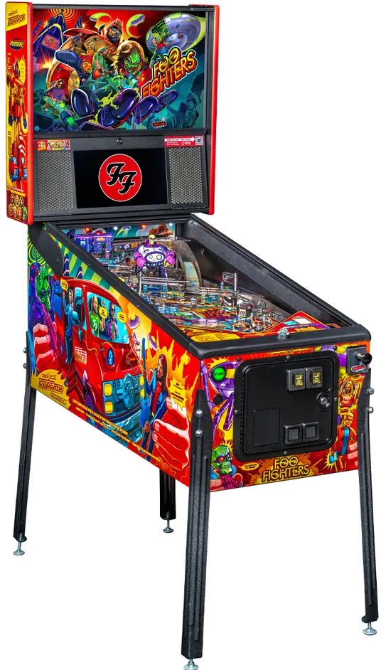 500-55U7-11 Stern Pinball Foo Fighters Premium Pinball Machine-3