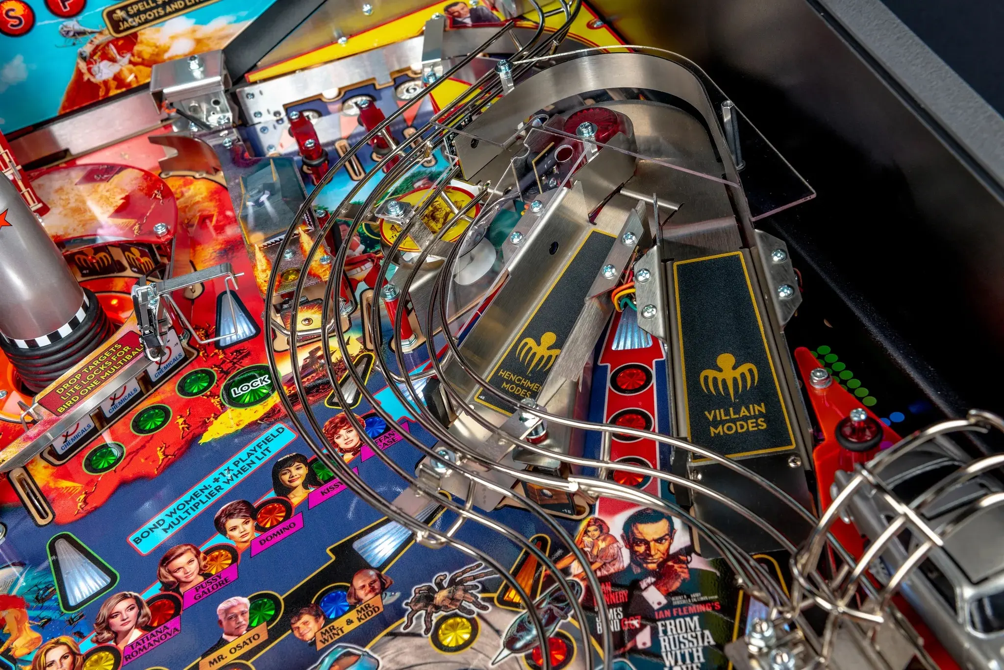 500-55V1-11 Stern Pinball James Bond 007 Pro Edition Pinball Machine-10