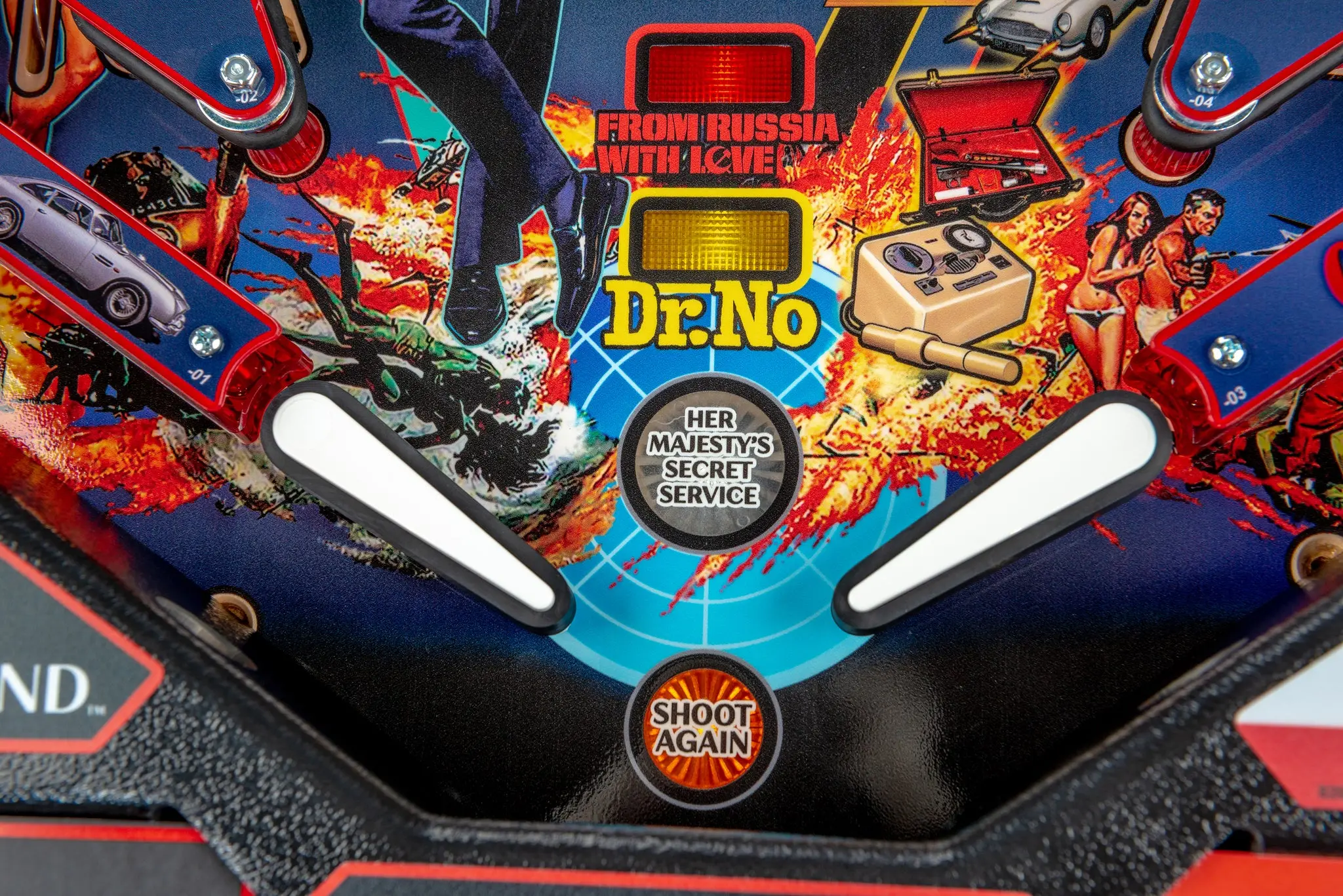500-55V1-11 Stern Pinball James Bond 007 Pro Edition Pinball Machine-7