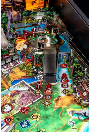 JURASSIC_PARK_HOME Stern Pinball Jurassic Park Home Edition Pinball Machine-6