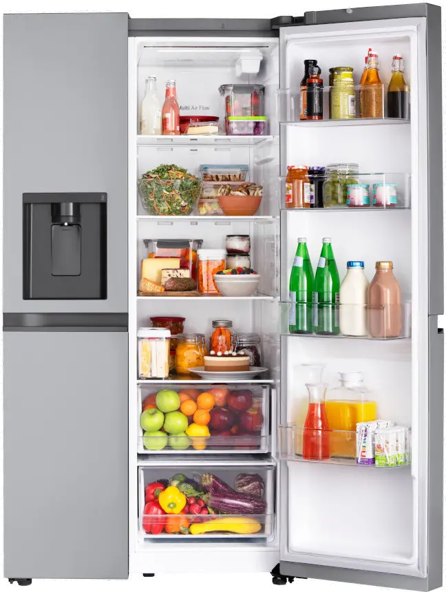 LRSWS2806S LG 27.6 cu ft Side by Side Refrigerator - Stainless Steel-2