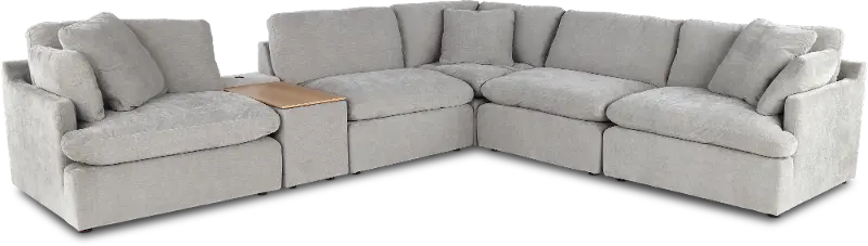 Inez Gray 6 Piece Sectional