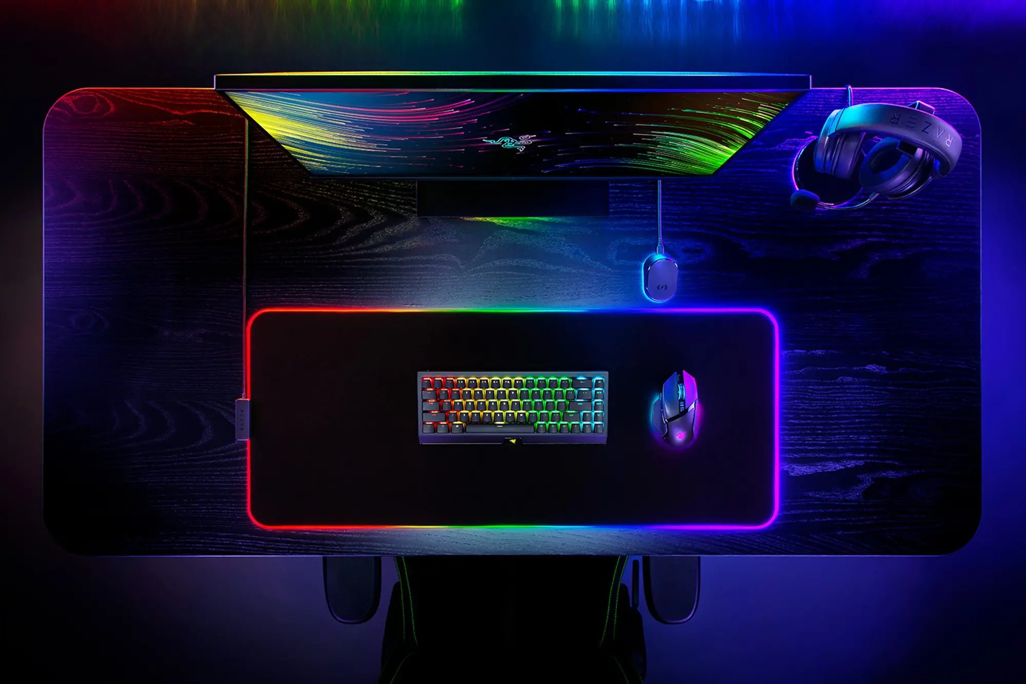 Razer Strider Chroma Hybrid Gaming Mouse Mat | RC Willey