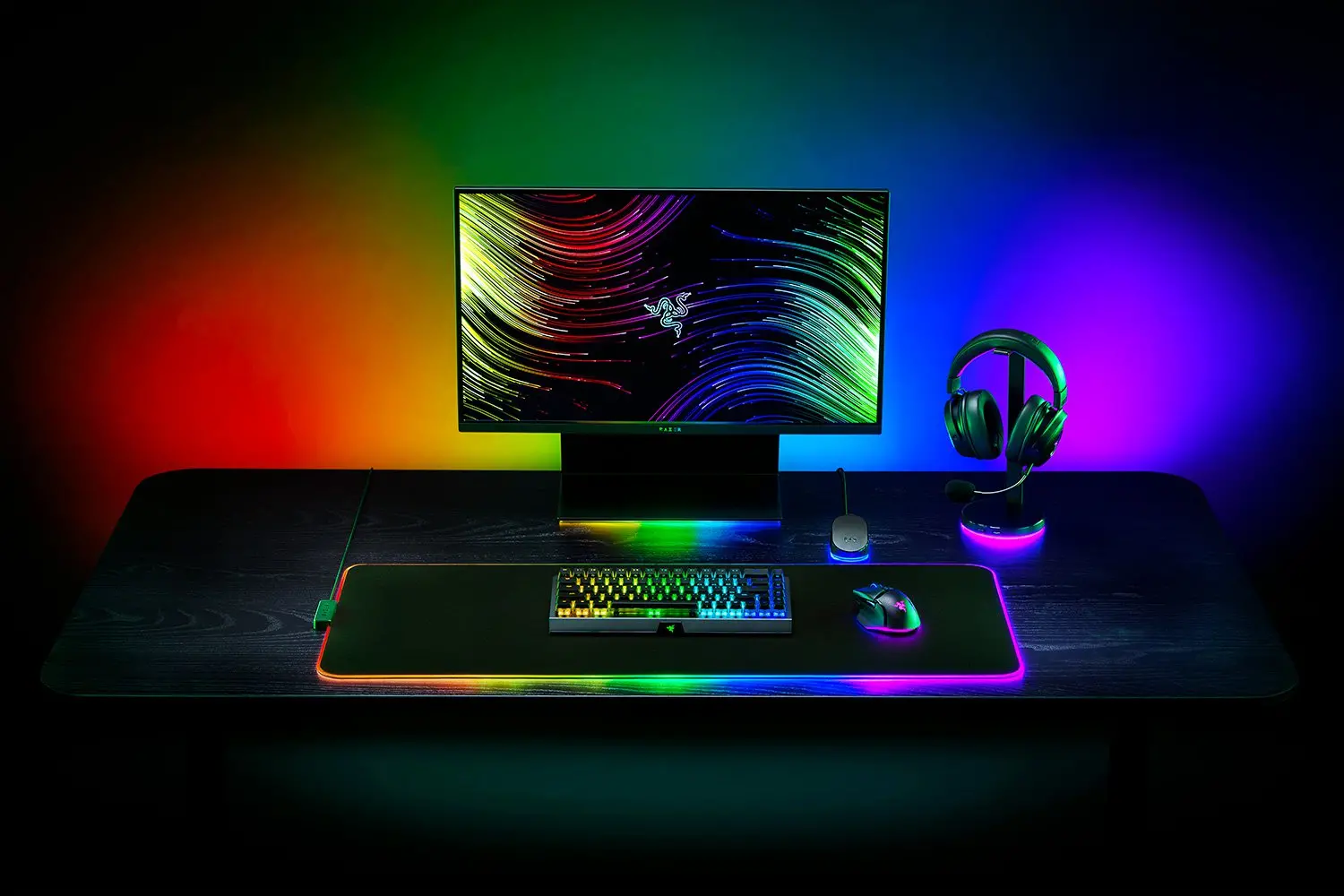 RAZER STRIDER CHROMA RGB MATT Razer Strider Chroma Hybrid Gaming Mouse Mat-4