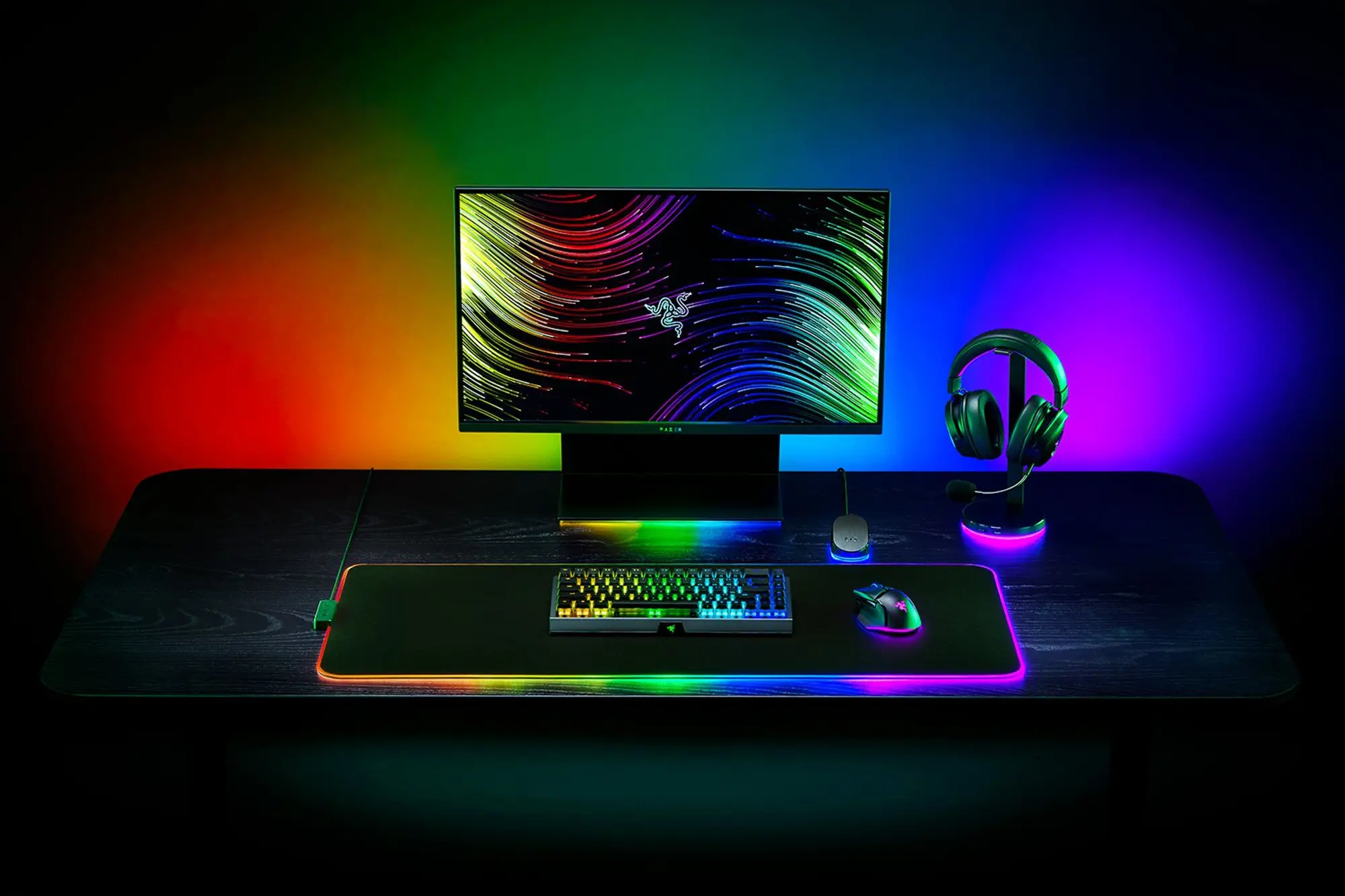 Razer Strider Chroma Hybrid Gaming Mouse Mat | RC Willey