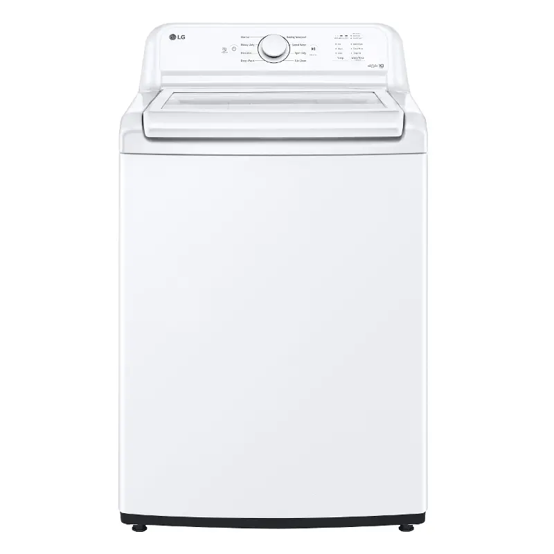 LG 4.1 cu ft Top Load Washer with Agitator - White, 6100W