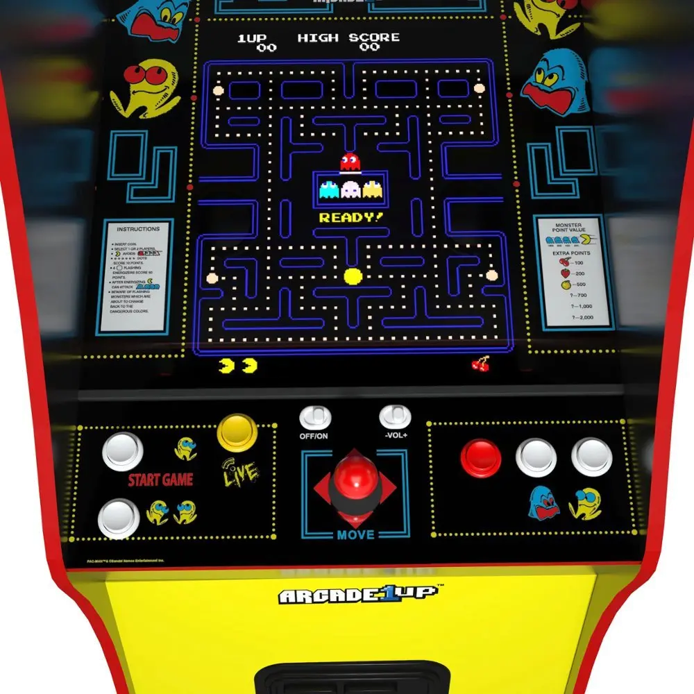 UPRIGHT/PACMAN_DLX Arcade1Up Pac-Man Deluxe Arcade Game-4