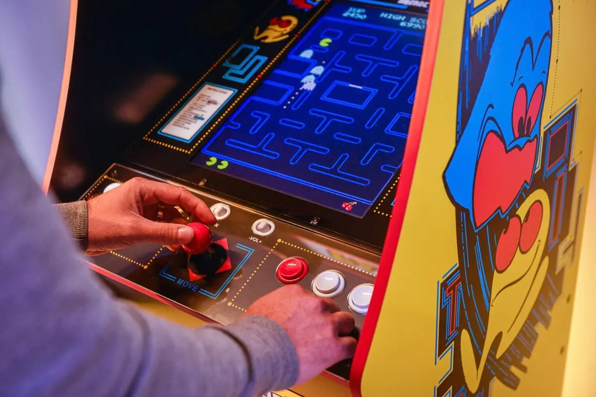 UPRIGHT/PACMAN_DLX Arcade1Up Pac-Man Deluxe Arcade Game-8