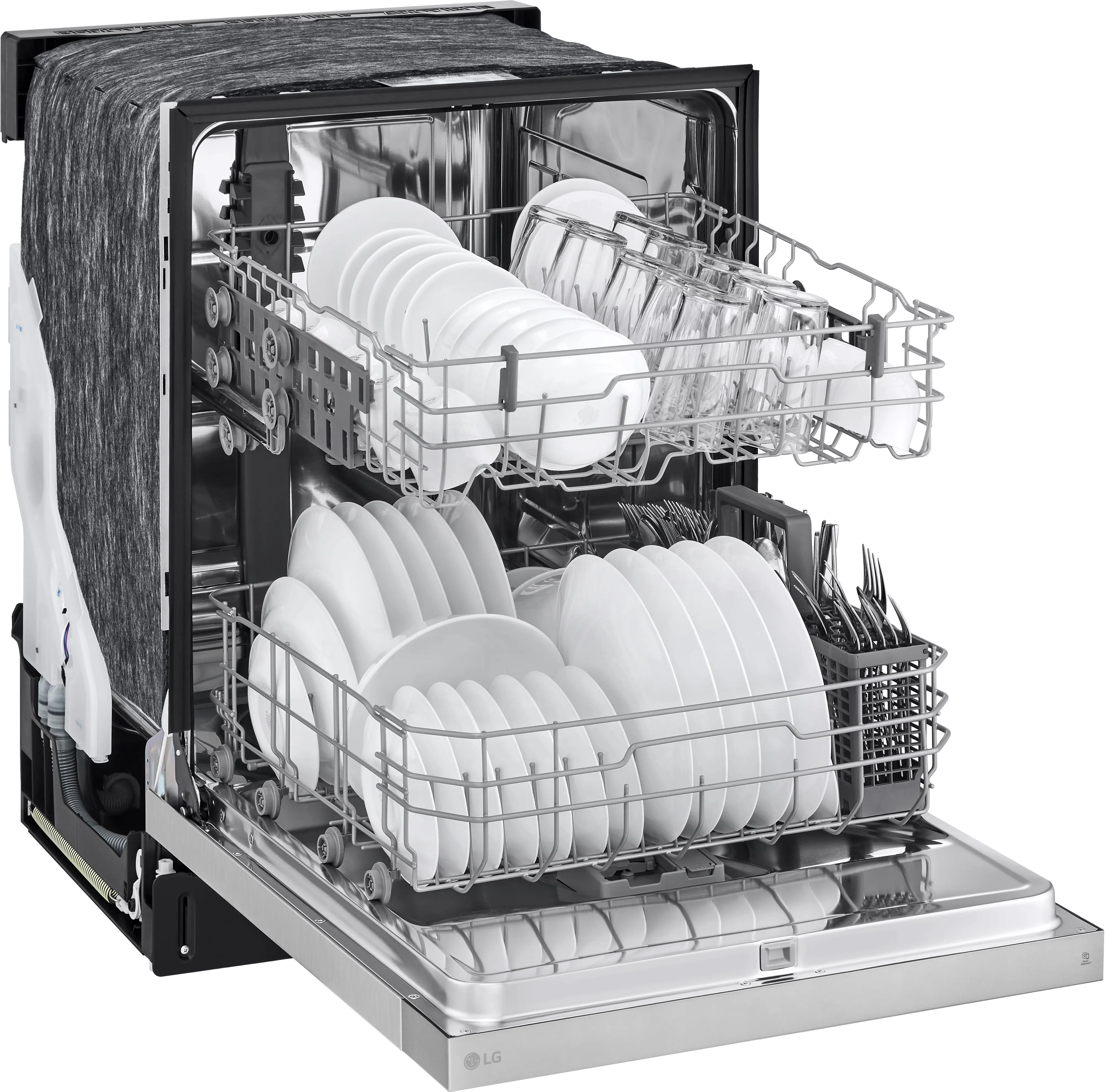 LDFC2423V LG Front Control Dishwasher - Stainless Steel-12