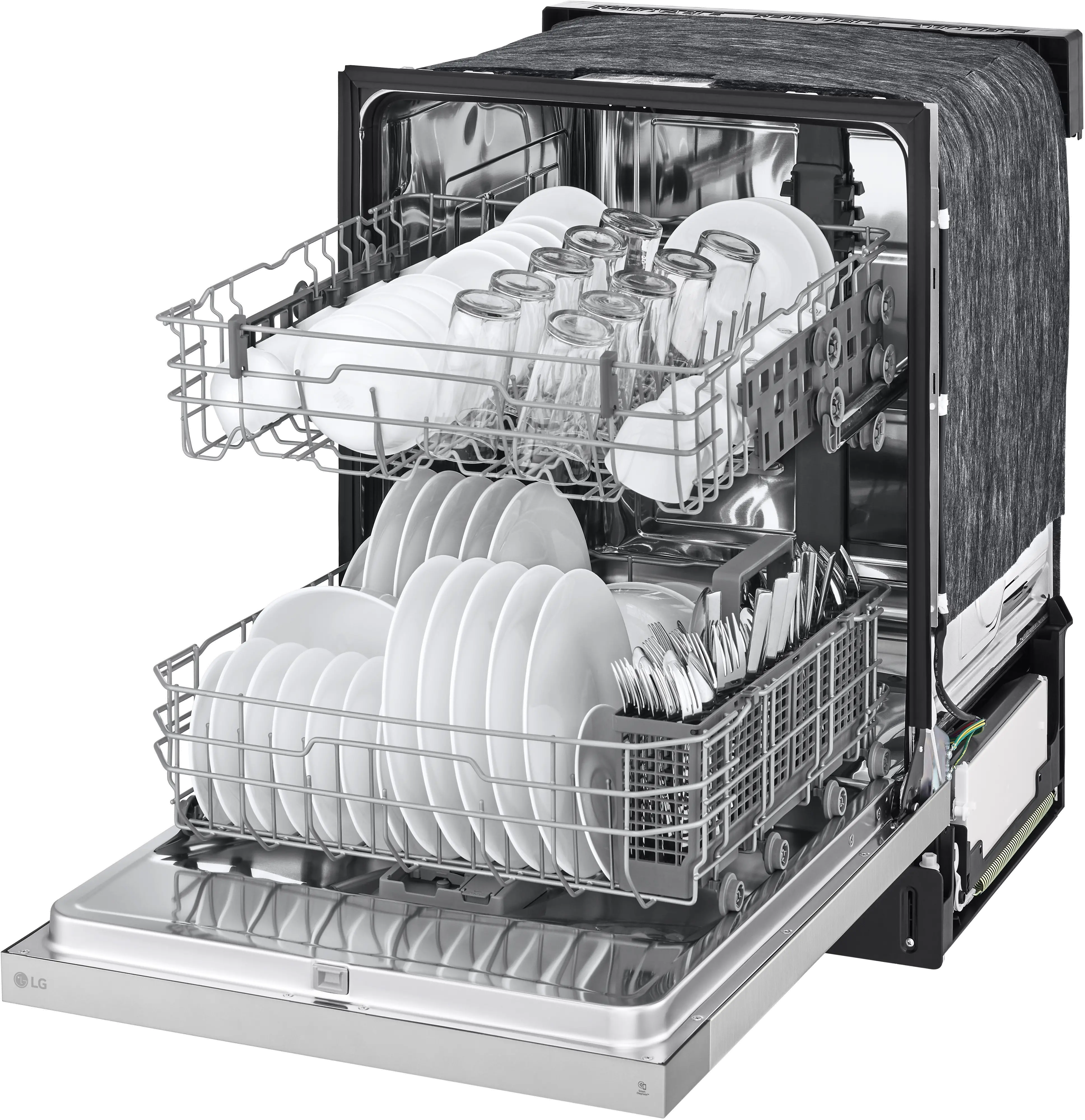 LDFC2423V LG Front Control Dishwasher - Stainless Steel-15