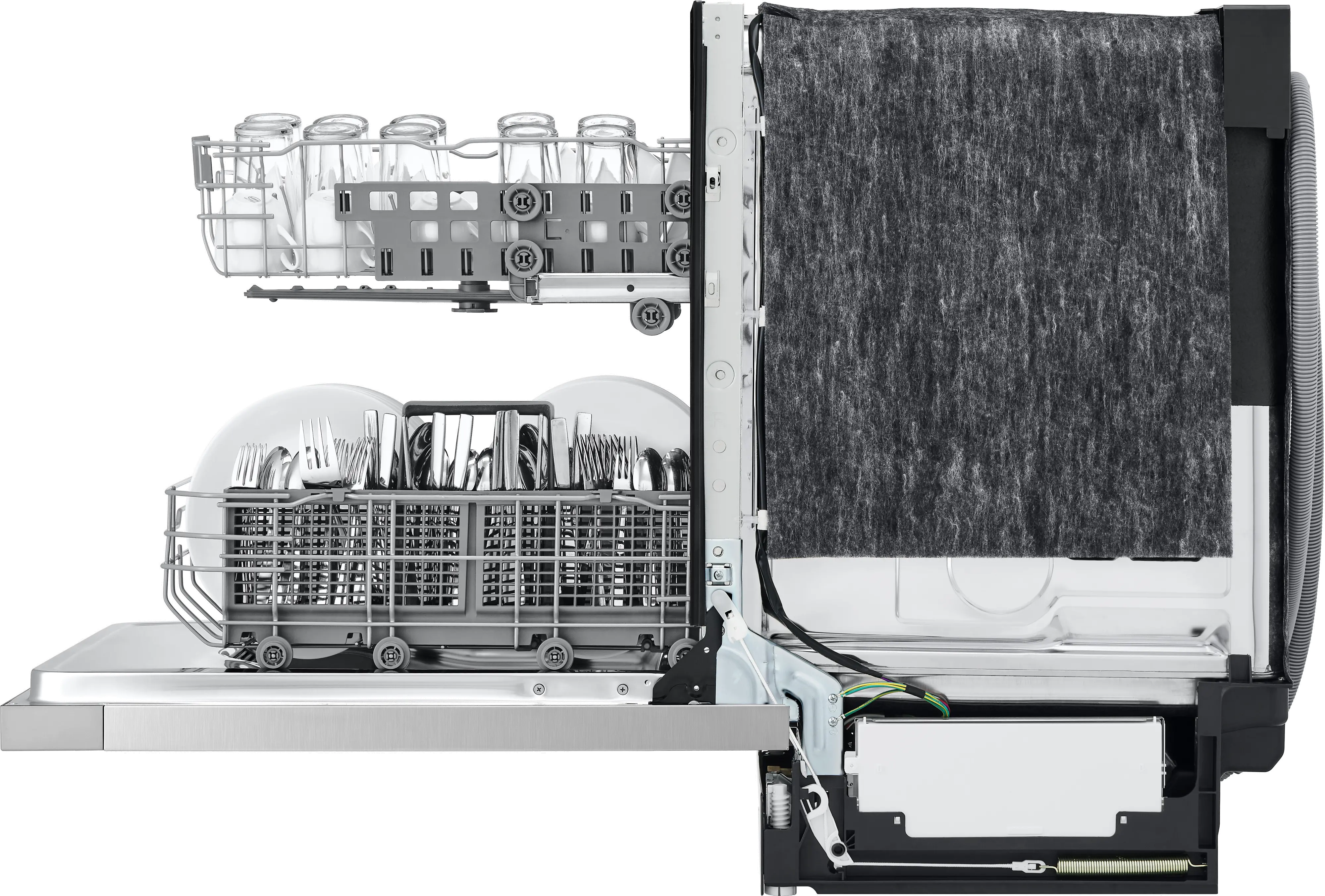 LDFC2423V LG Front Control Dishwasher - Stainless Steel-16