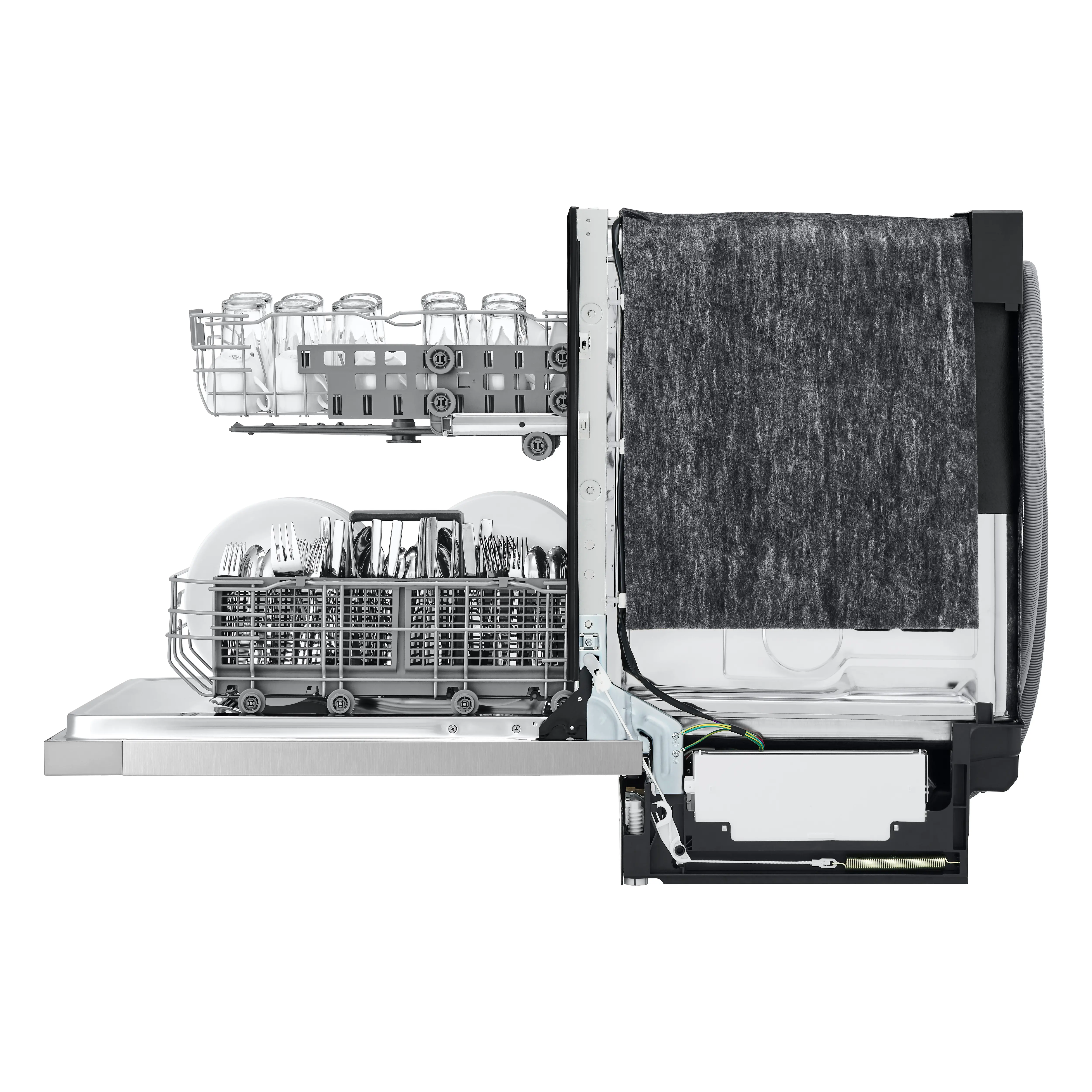 LDFC2423V LG Front Control Dishwasher - Stainless Steel-15