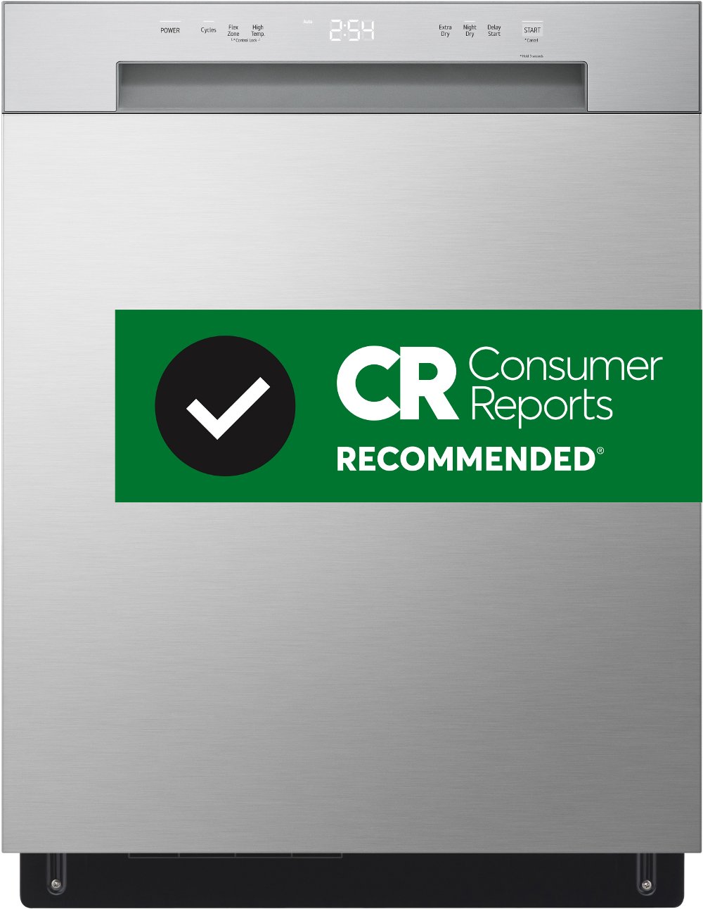 LG Front Control Dishwasher - Stainless Steel