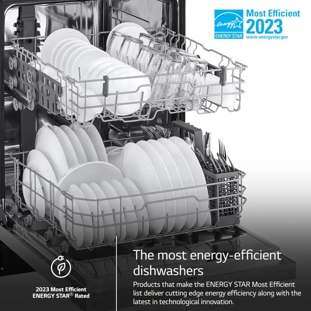 LDFC2423V LG Front Control Dishwasher - Stainless Steel-9
