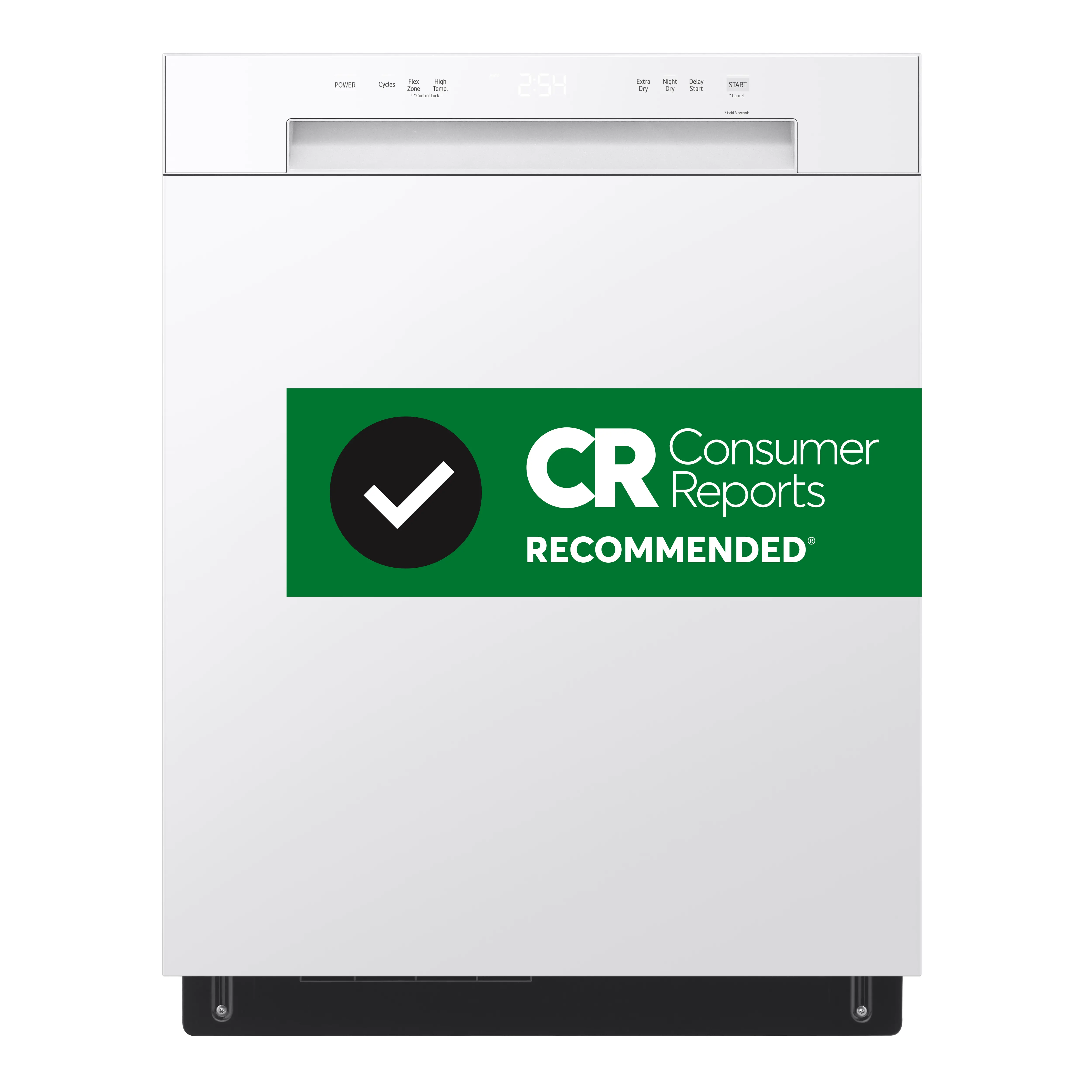 LDFC2423W LG Front Control Dishwasher - White-2
