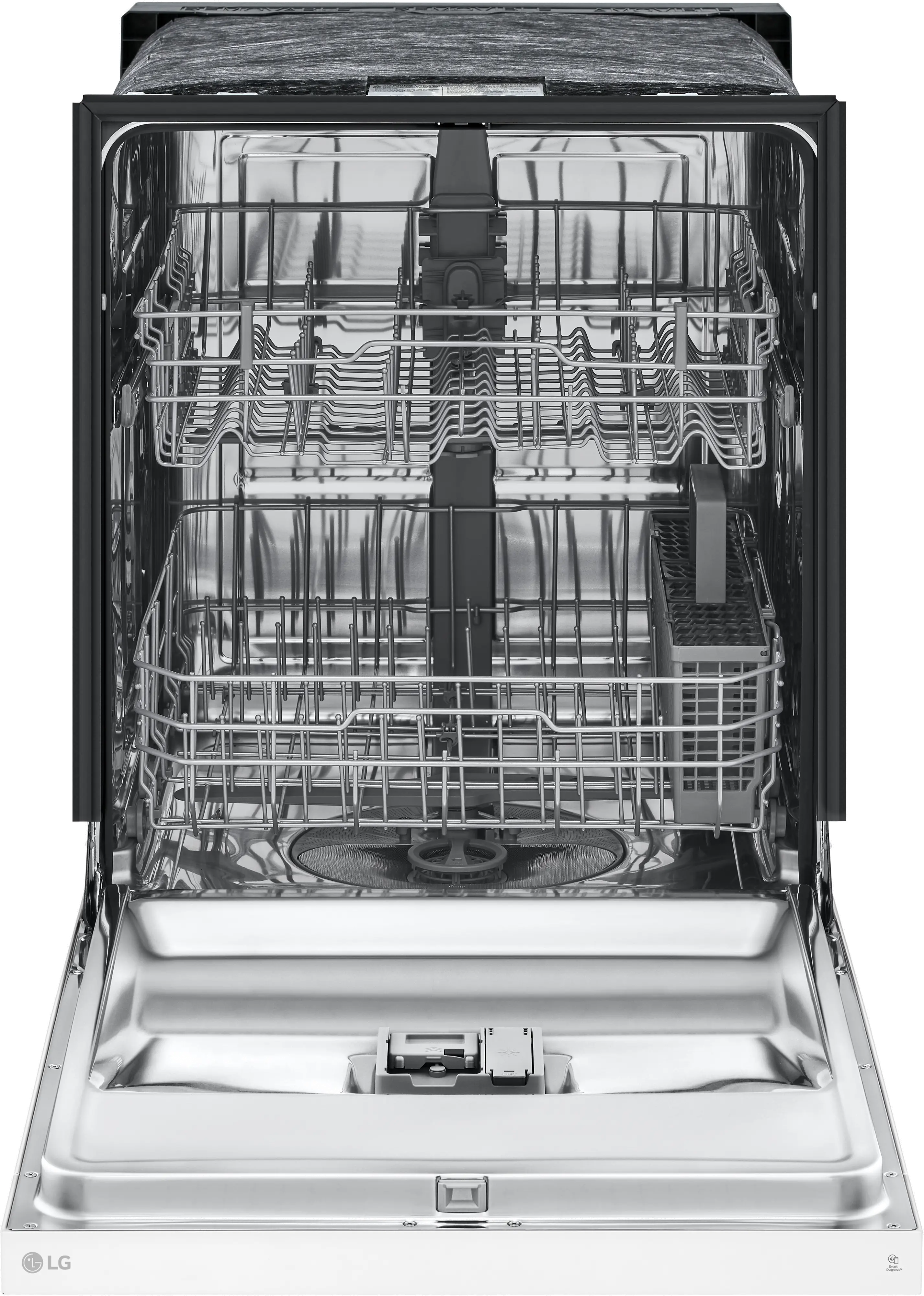 LDFC2423W LG Front Control Dishwasher - White-4