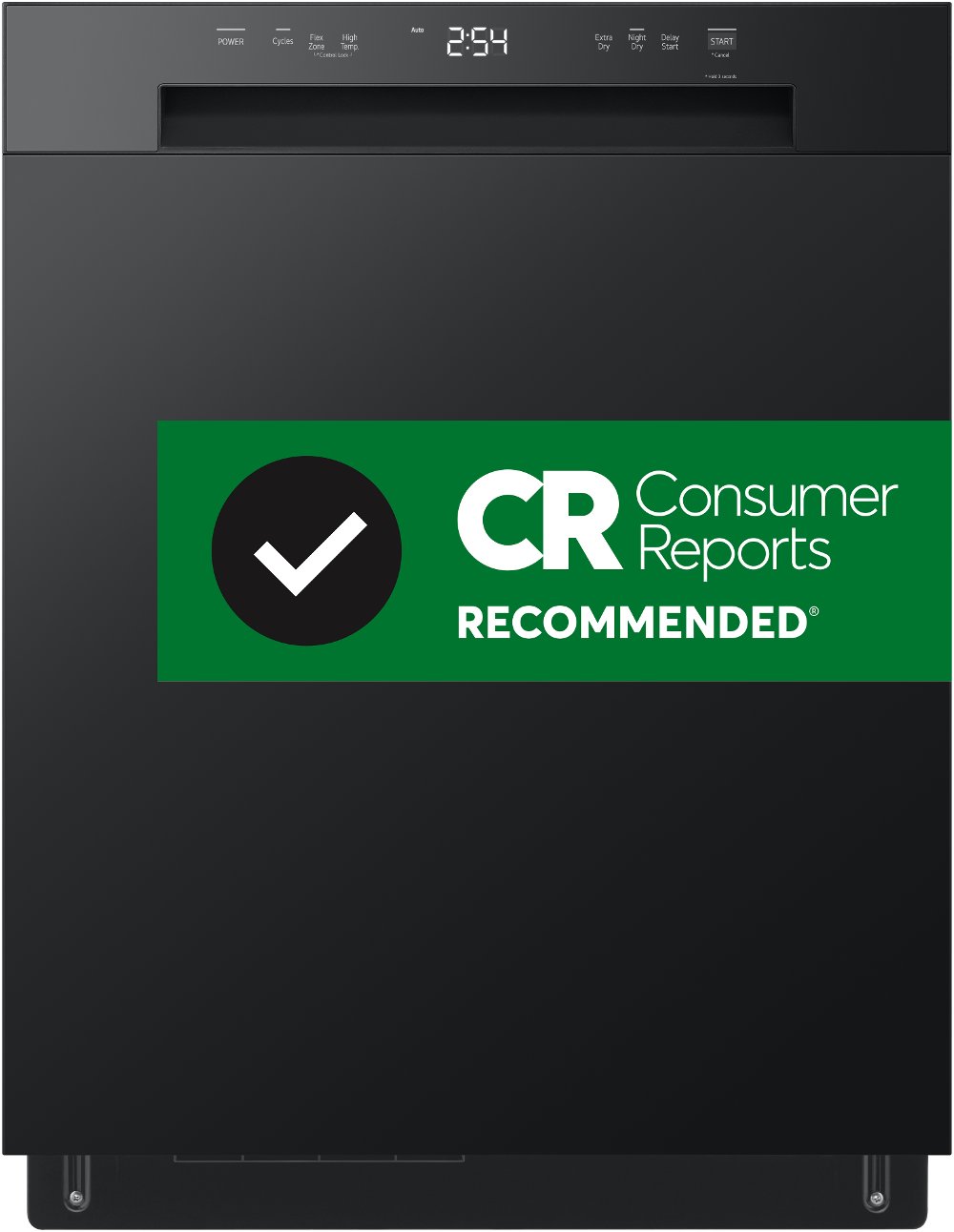 LG Front Control Dishwasher - Black
