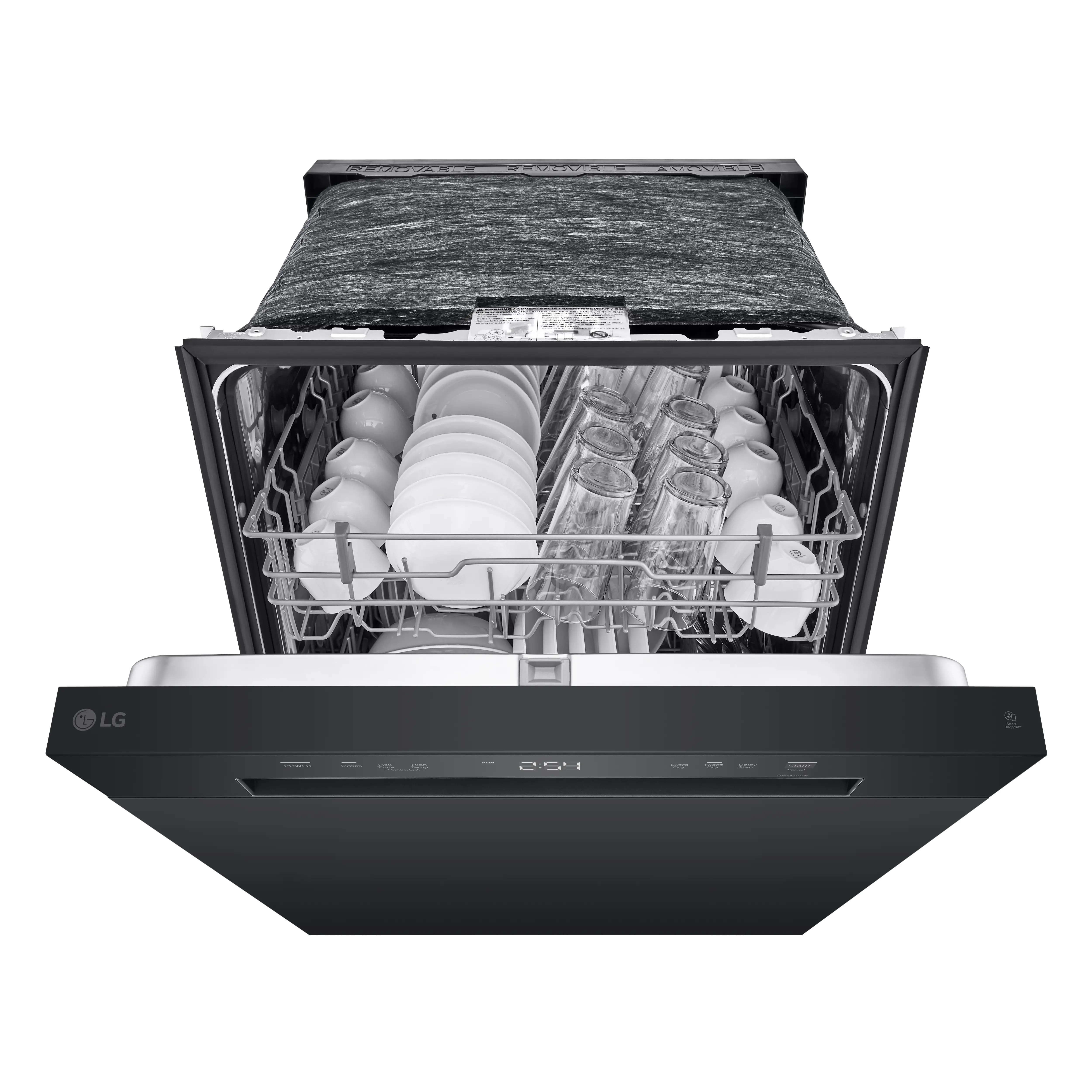 LDFC2423B LG Front Control Dishwasher - Black-5