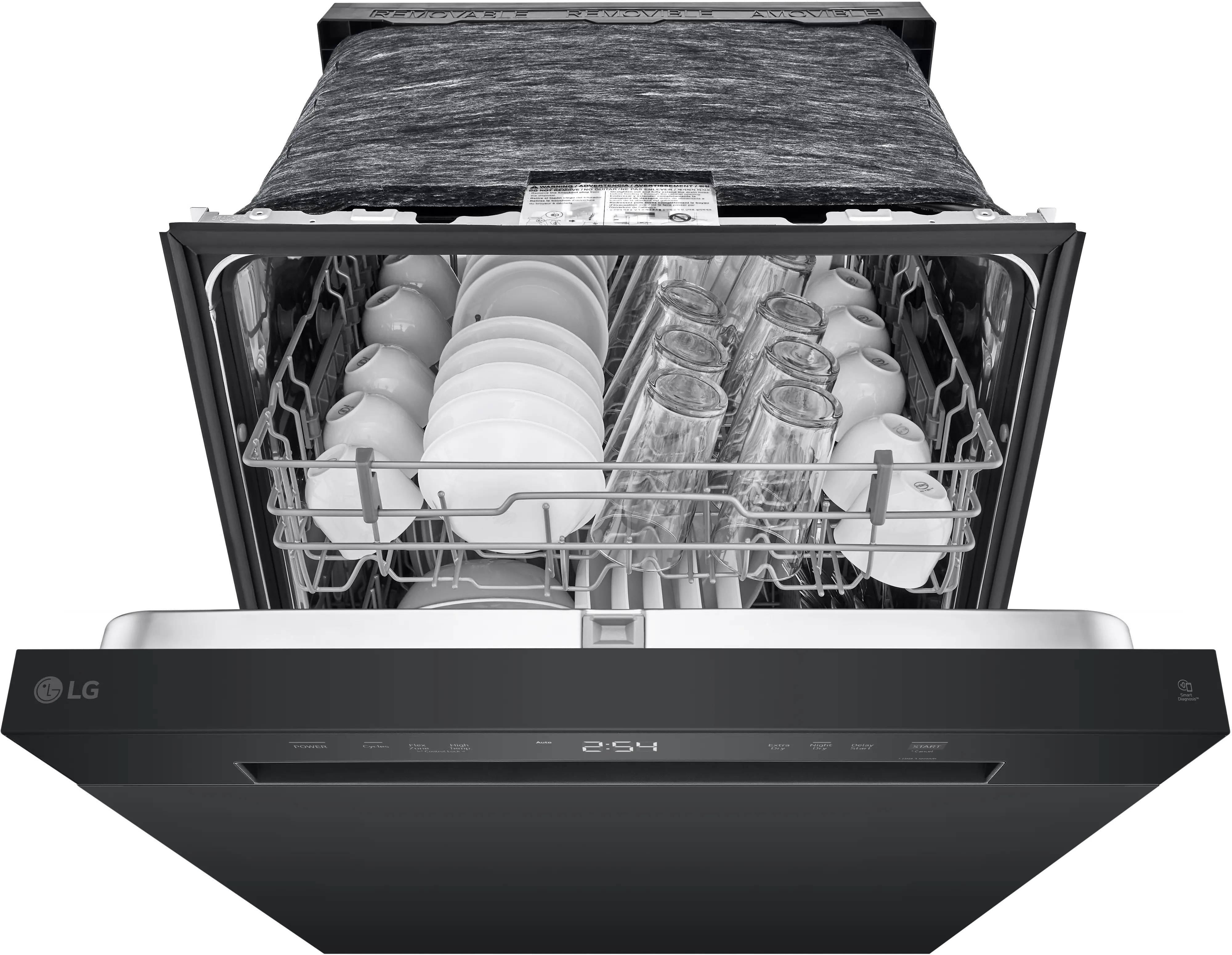 LDFC2423B LG Front Control Dishwasher - Black-5