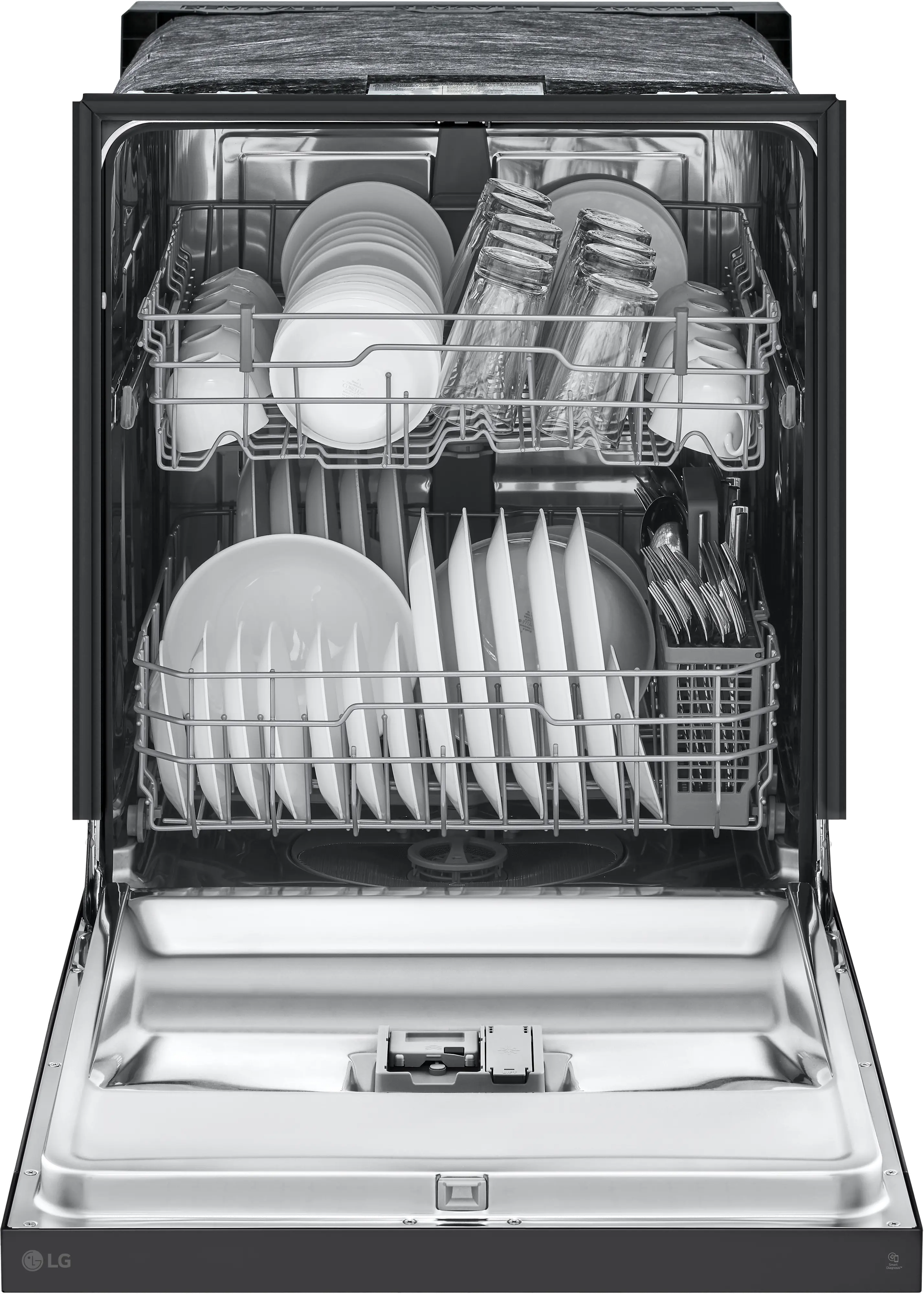 LDFC2423B LG Front Control Dishwasher - Black-6