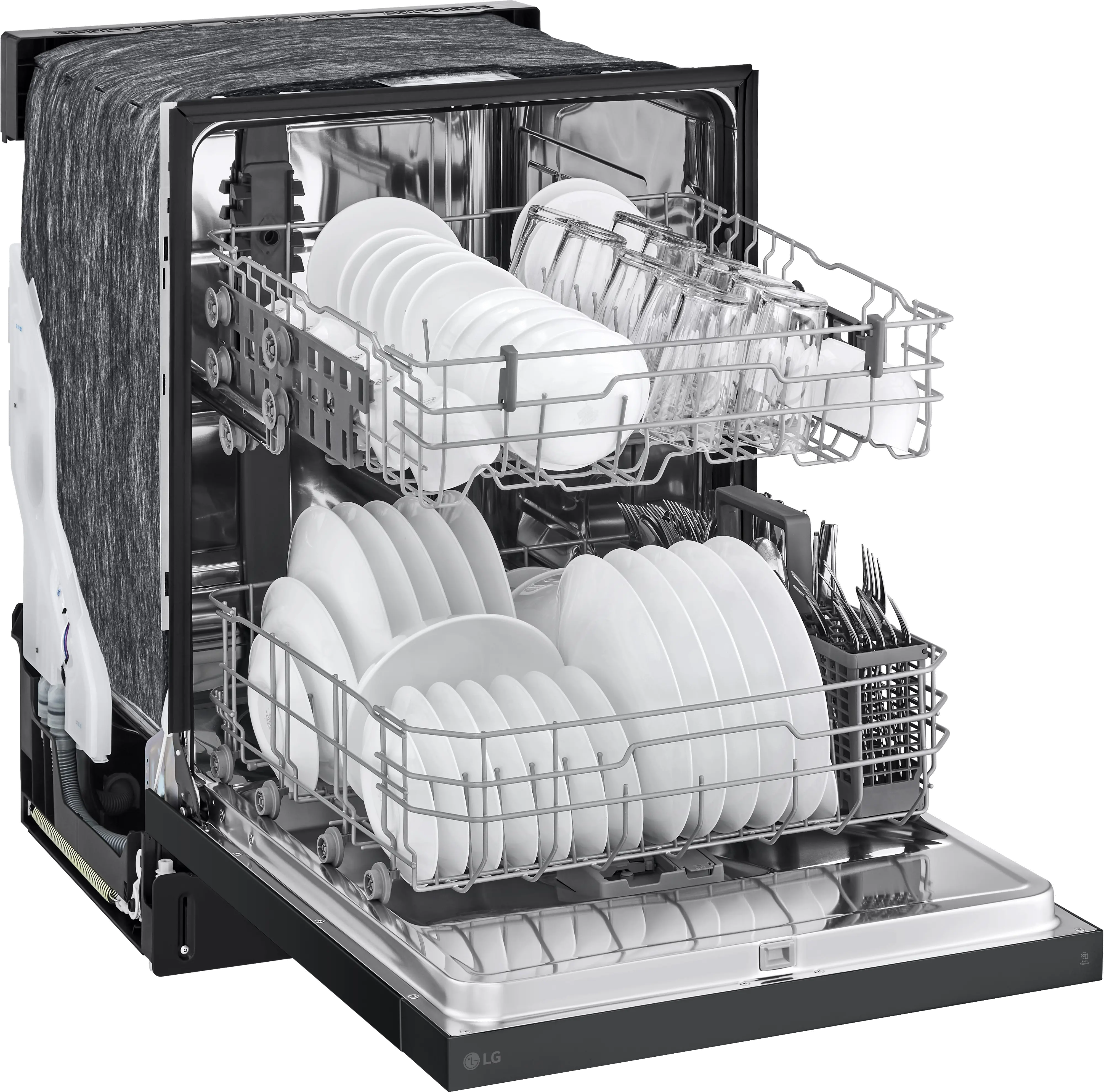 LDFC2423B LG Front Control Dishwasher - Black-7