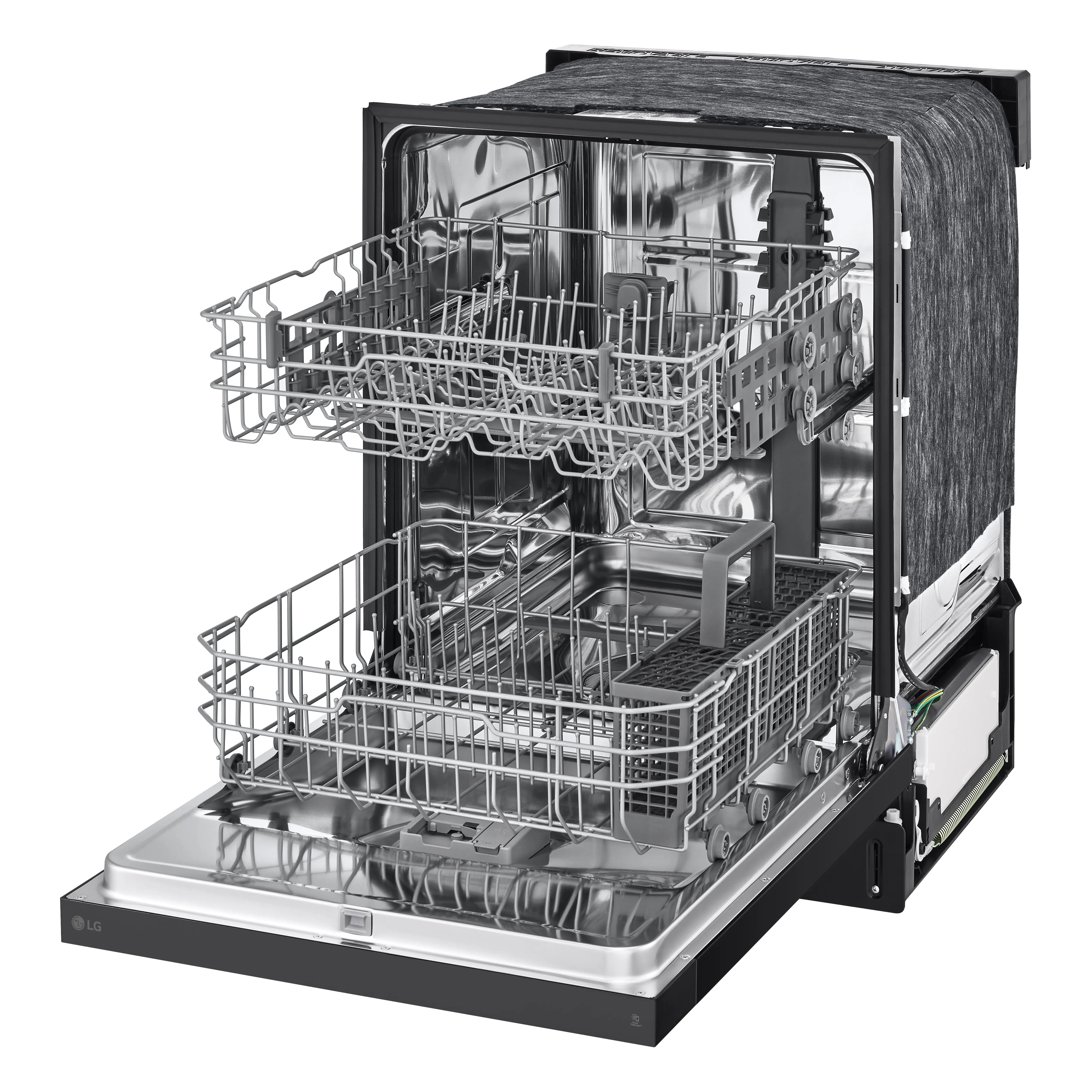 LDFC2423B LG Front Control Dishwasher - Black-8