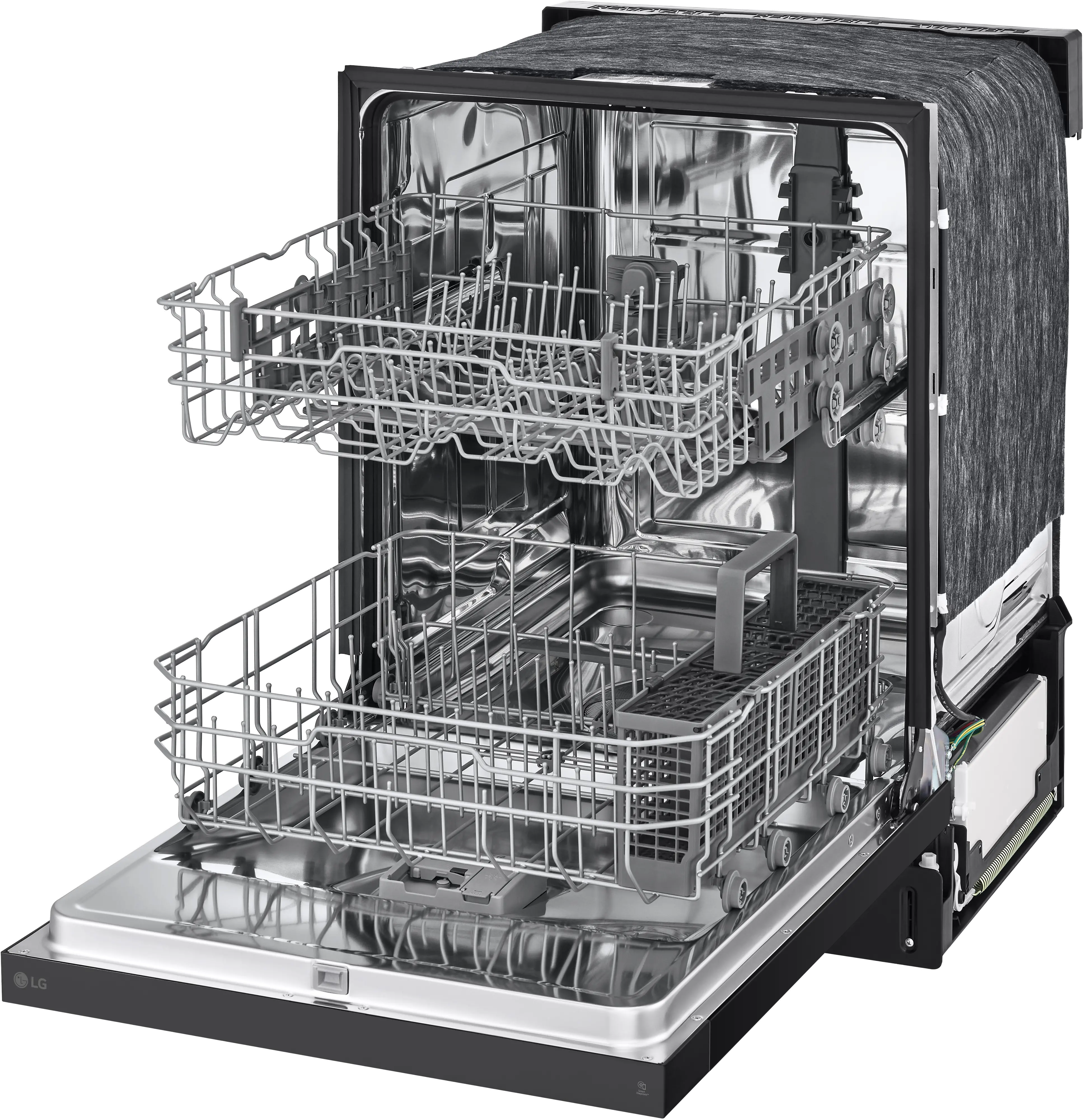 LDFC2423B LG Front Control Dishwasher - Black-8