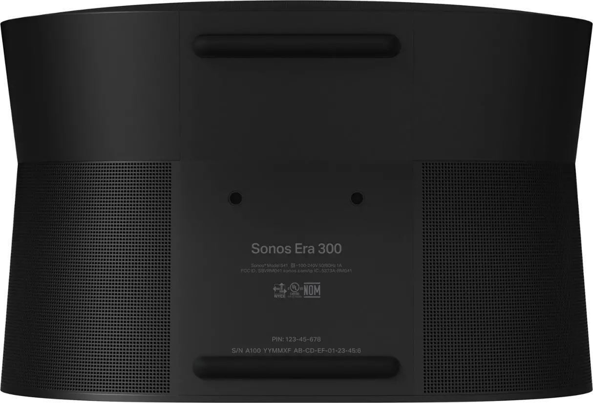 E30G1US1BLK Sonos Era 300 Speaker (Each) - Black-6