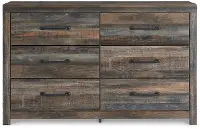 Sunset Park Rustic Brown Dresser