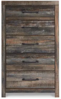 Sunset Park Rustic Brown Chest of Drawers