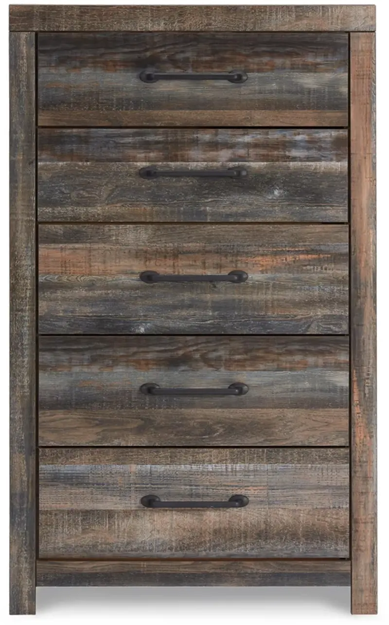 Sunset Park Rustic Brown Chest of Drawers