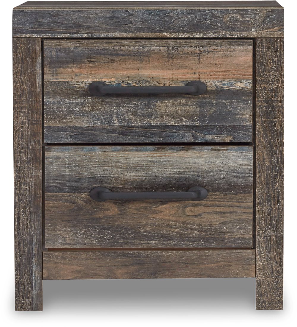 Sunset Park Rustic Brown Nightstand