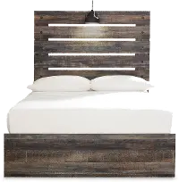 Sunset Park Rustic Brown Full Bed