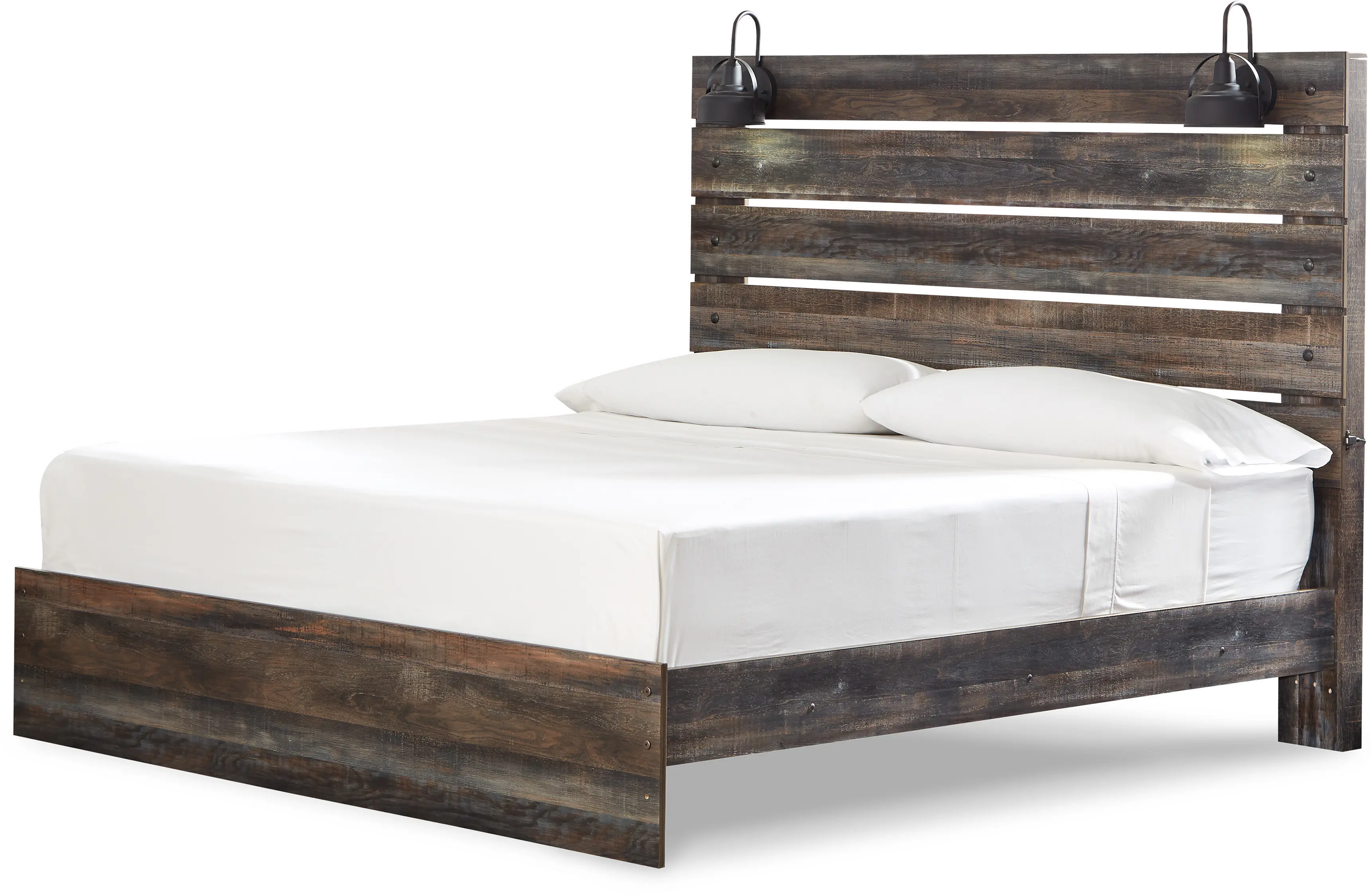 Sunset Park Rustic Brown King Bed-3