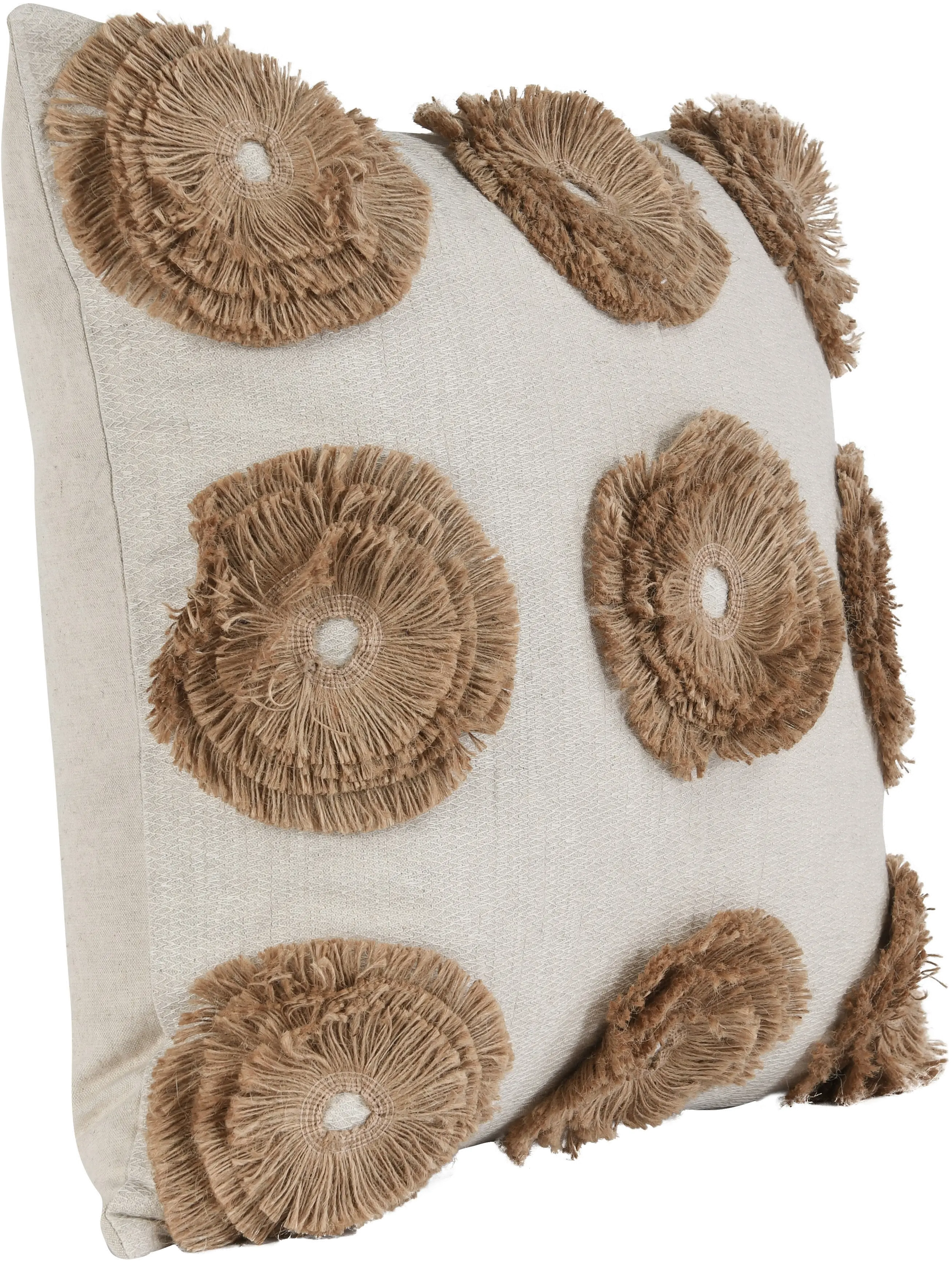 Halston Brown Toss Pillow-2