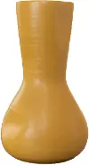 Marigold 16  Golden Yellow Gourd Vase