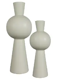 Charlotte Light Gray 20  Vase
